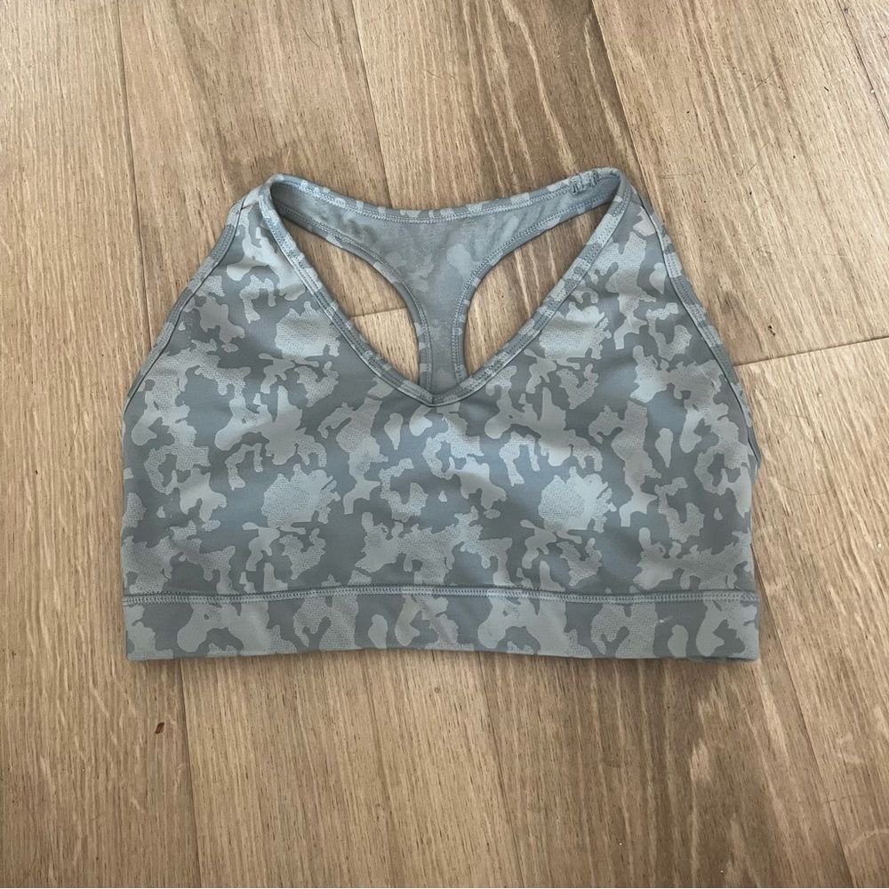 Buffbunny camo pebble sport bra size medium